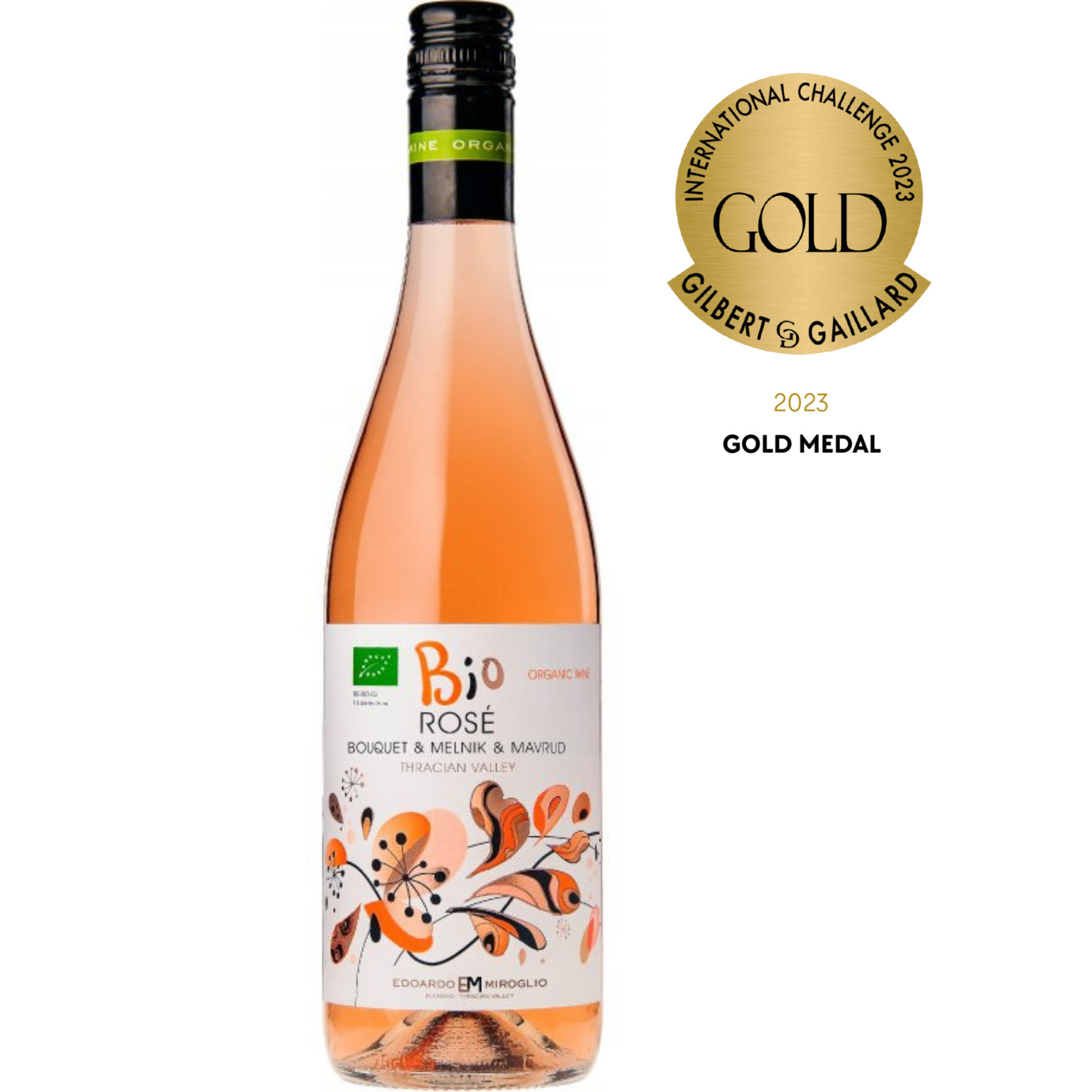 BIO Rosé Bouquet Melnik Mavrud Organic Wine Edoardo Miroglio – BEZE Wines